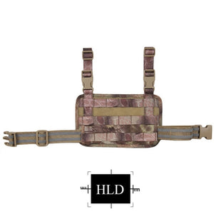 EMERSONGEAR Modular Rife Leg Panel Pouch Tactical Molle Drop Leg Pouch Hunting Pistol Gun Holster Tools Molle Pouch  EM6277