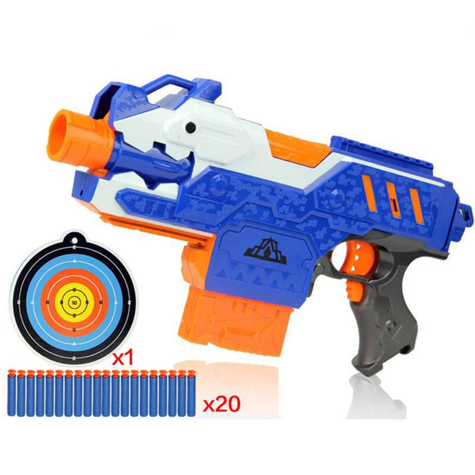 Electrical Soft Bullet Toy Gun Pistol Sniper Rifle Plastic Gun Arme Arma Toy For Children Gift Perfect Suitable for Nerf Toy Gun